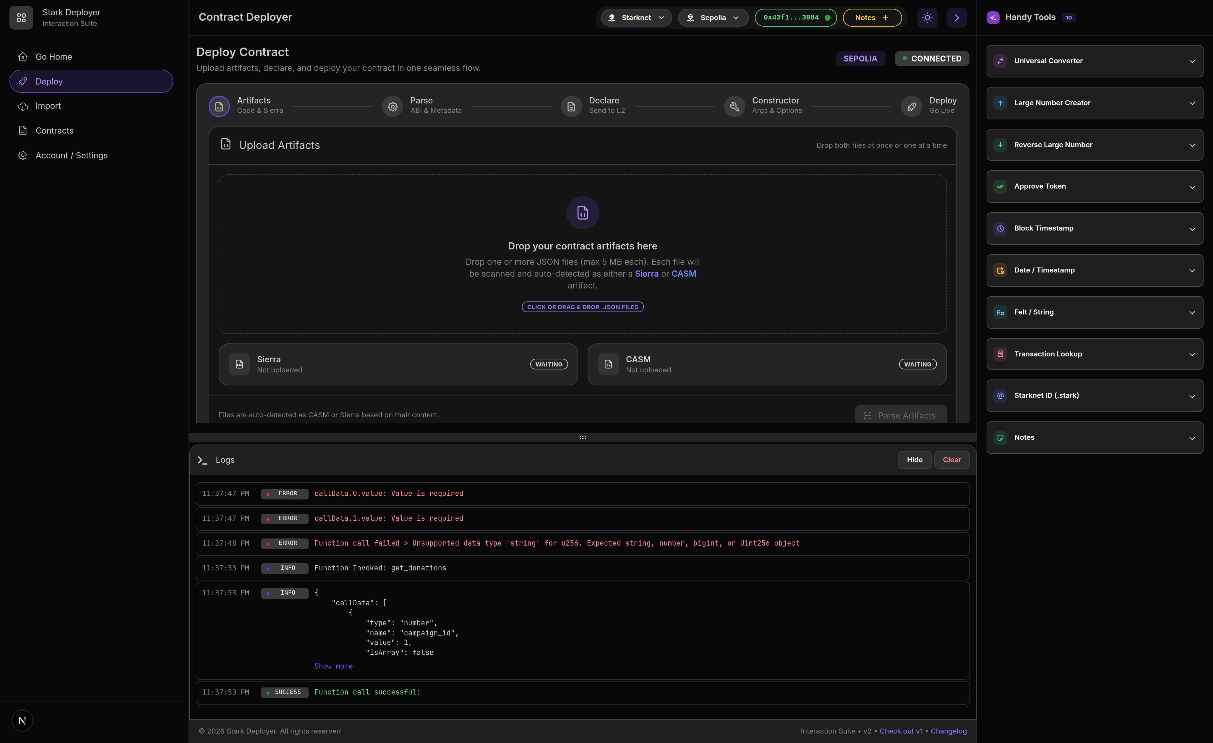 App screenshot